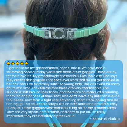 Gafas de natación Fröznex™ Ultra-Seal para niños (cobertura nasal completa)