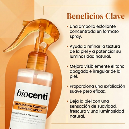 Exfoliante Corporal con Ácido Kójico y Cúrcuma