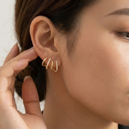 PROMO 2x1 PENDIENTES LINDA + 🎁 Pendientes Ópalo de regalo
