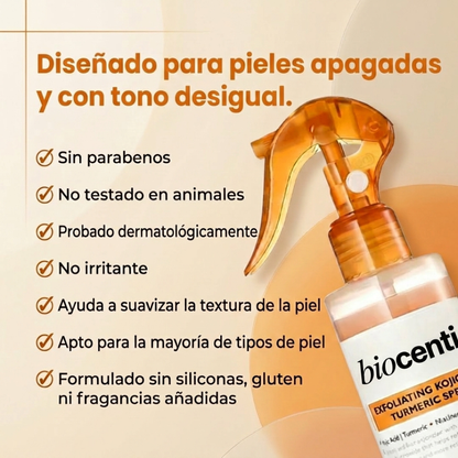Exfoliante Corporal con Ácido Kójico y Cúrcuma