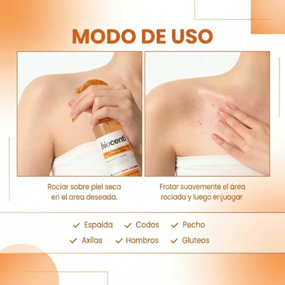 Exfoliante Corporal con Ácido Kójico y Cúrcuma