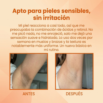Exfoliante Corporal con Ácido Kójico y Cúrcuma