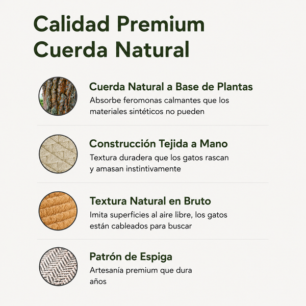 Cesta Fröznex™ — Rascador Natural 3 en 1